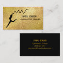 Search for gymnastics business cards Cheerleader
