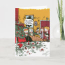 Search for funny character christmas cards Illustration