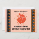 Search for basketball team invitations Party