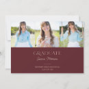 Search for multiple photo graduation invitations Elegant