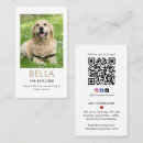 Search for pet instagram business cards Qr code