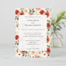 Search for red flower wedding invitations Roses