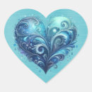 Search for floral scroll stickers Blue