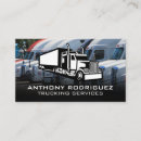 Search for truck driver business cards Auto