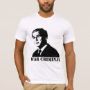 Search for war criminal tshirts Bush