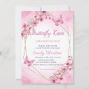 Search for butterfly kisses invitations Pink