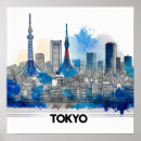 Search for tokyo skyline posters Japan