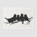 Search for bird silhouette tissue paper Decoupage