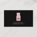 Search for essential oil business cards Wellness