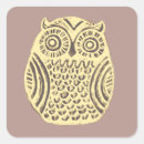Search for black and white owl stickers Vintage