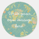 Search for vintage distressed stickers Floral
