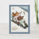 Search for sledding christmas cards Deer