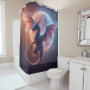 Search for dragon shower curtains Mythical