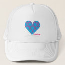 Search for printed damask hats Magenta aqua