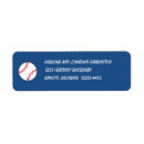 Search for baseball return address labels Sports