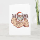 Search for bad santa cards Funny