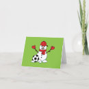 Search for funny soccer christmas cards Snow