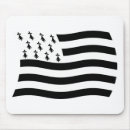 Search for brittany mousepads Flag of brittany
