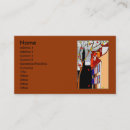 Search for scene business cards Autumn
