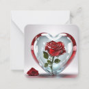Search for glasses note cards Rose