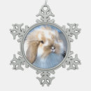 Search for white rabbit christmas tree decorations Easter