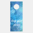 Search for quiet please signs Blue
