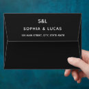 Search for wedding envelopes Simple and minimalist