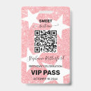 Search for vip sweet 16 invitations All access pass
