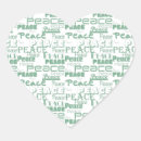 Search for green peace stickers Typography