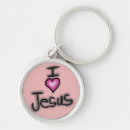 Search for i love jesus key rings Christian