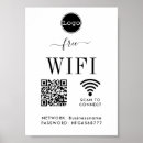 Search for password posters Scan to connect