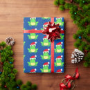 Search for christmas frog wrapping paper Cute