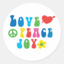 Search for retro peace stickers Fun