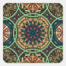 Search for vintage textile stickers Illustration