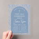 Search for square first communion invitations Script