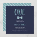 Search for bow tie 1st birthday invitations Watercolor