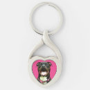 Search for female dog key rings Pink