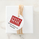 Search for special delivery gift tags Santa express mail