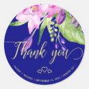 Search for purple thank you wedding stickers Bridal shower