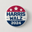 Search for campaign badges Kamala for president