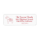 Search for horse return address labels Simple