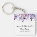 Search for purple flowers key rings Floral