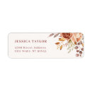 Search for fall bridal shower return address labels Autumn floral