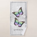 Search for butterfly bath towels Pastel