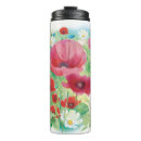 Search for red poppies travel mugs Garden