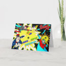 Search for superhero birthday cards Colourful