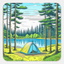 Search for tent camping stickers Nature