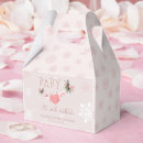 Search for snowflake favour boxes Baby its cold outside