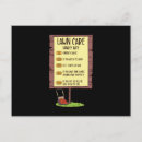 Search for mower postcards Lawn