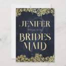 Search for navy blue bridesmaid cards Chic